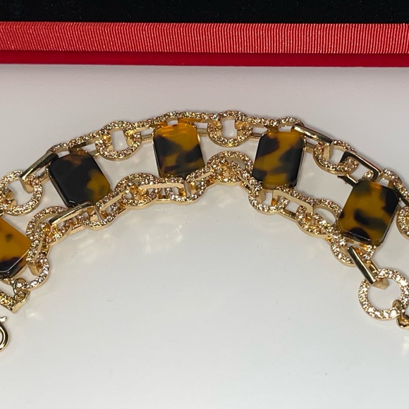 🆕 Tortoise Shell Link Bracelet - Picture 5 of 11